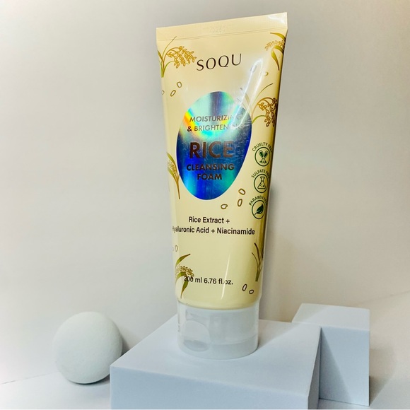 SOQU Rice 4Pc Gift Set Moisturizing 
Brightening Favorite $76 Value! $0 Shipping - Picture 8 of 9